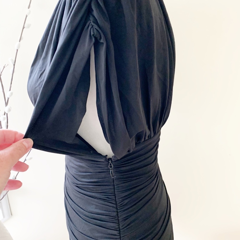BCBGMaxAzria Ruched Mini Dress - Picture 3 of 8